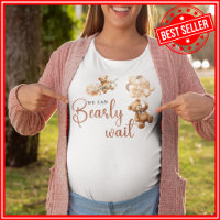 Mal Podemos Esperar Chuvinha Marrom Baby Shower