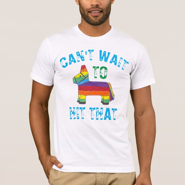 Camiseta Mal posso esperar para acertar aquele engraçado id (Frente)