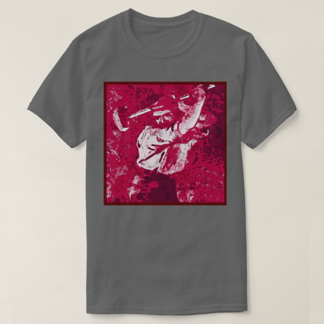 Camiseta Mal Trabalhando T (Frente do Design)