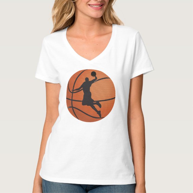 Camiseta mala de basquetebol (Frente)