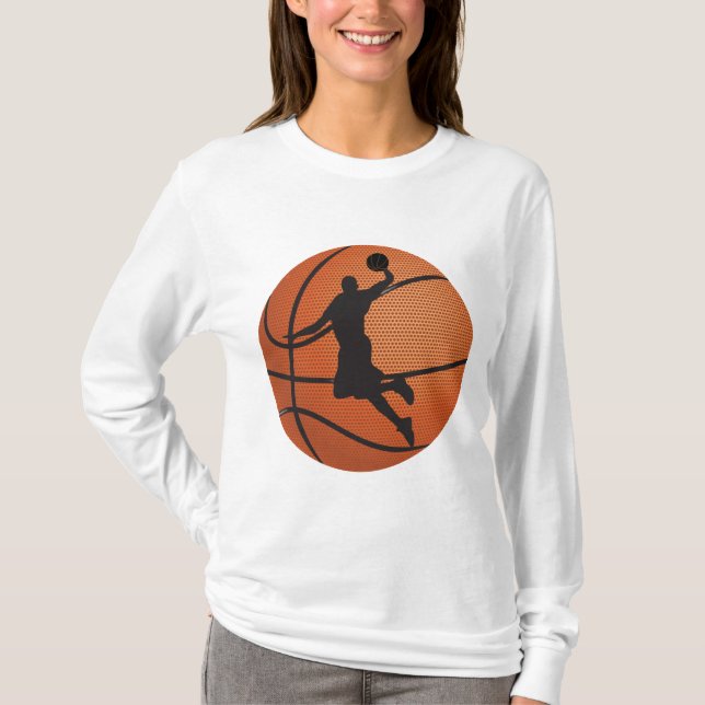 Camiseta mala de basquetebol (Frente)