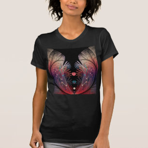 Camiseta Malabarismo Abstrato Fantasia Moderna Arte Fractal