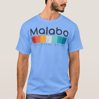 Camiseta Malabo Equatorial Guinea Retro Design 