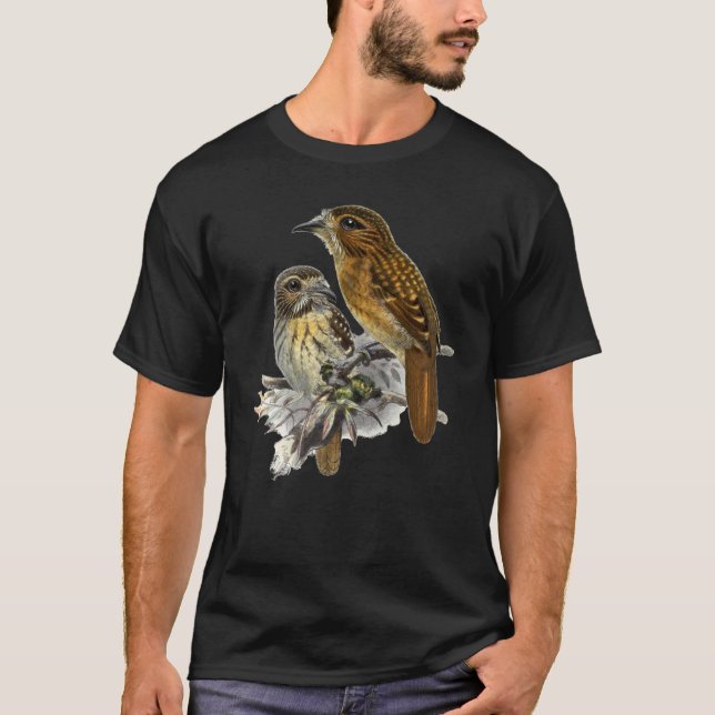 Camiseta Malacoptila Puff Bird Watch (Frente)