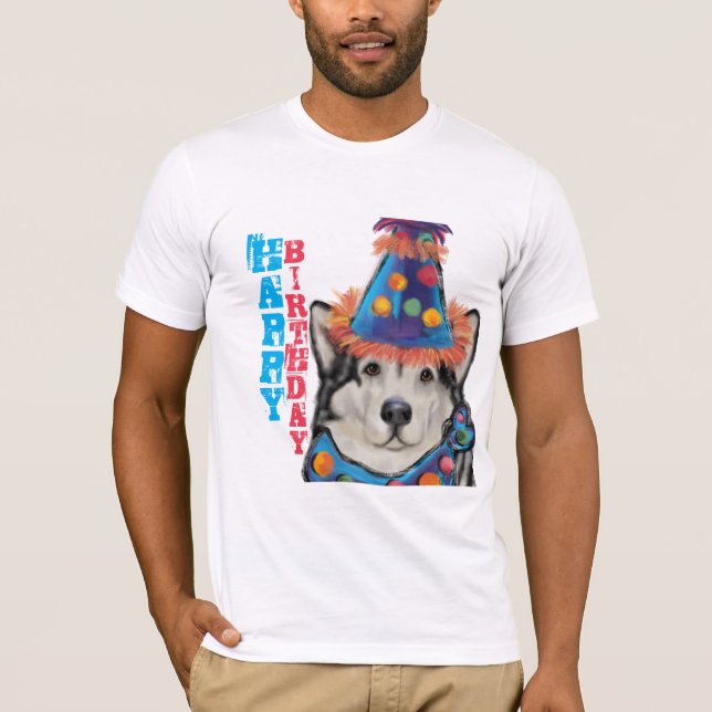 Camiseta Malamute do Alasca     (Frente)