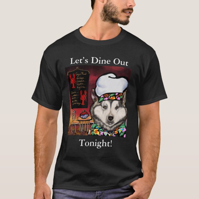 Camiseta Malamute do Alasca (Frente)