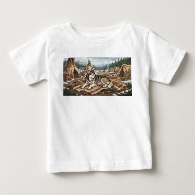 Camiseta Malamute Nativo   (Frente)