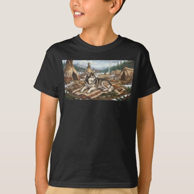 Camiseta Malamute Nativo   (Frente)
