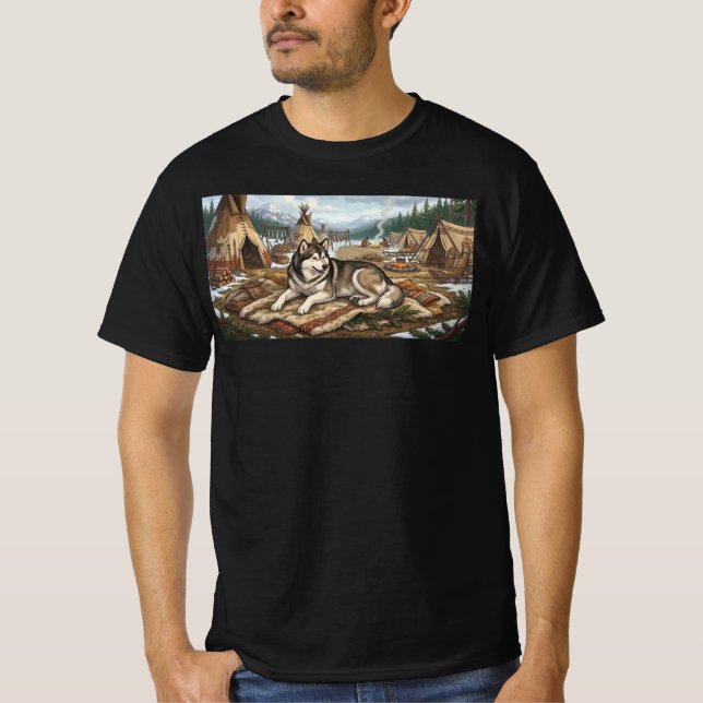 Camiseta Malamute Nativo (Frente)