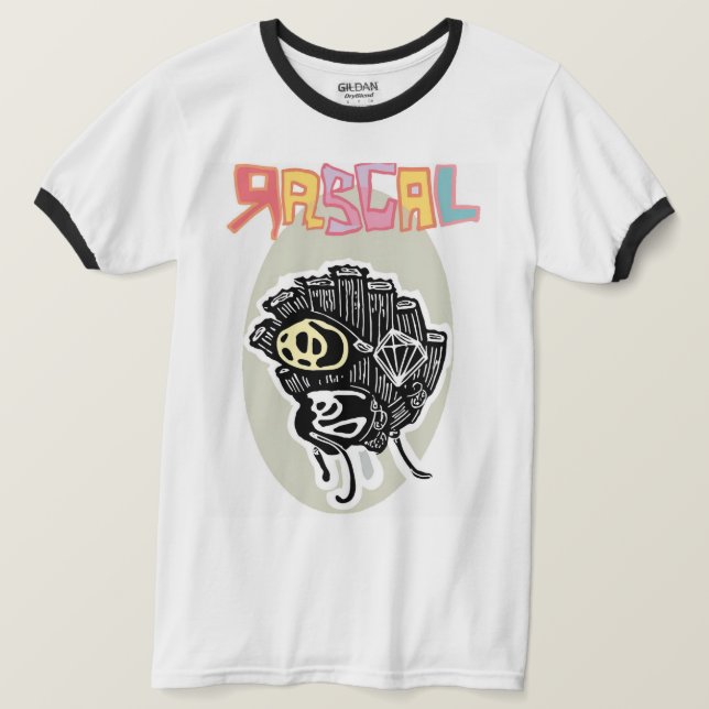Camiseta Malandro do Olho de Diamante (Frente do Design)