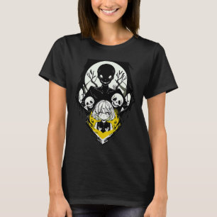 Camiseta Malandro Halloween Dark Art Monster Skull