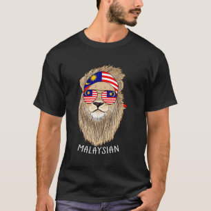 Camiseta Malásia Bandeira Patrimônio Malaio Malásia