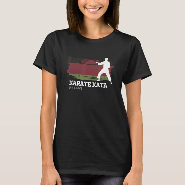 Camiseta Malawi Karate Kata Martirizal Karate (Frente)