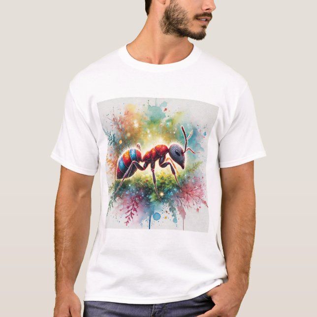 Camiseta Malaysian exploding ant 221024AREF132 - Watercolor (Frente)