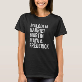 Camiseta Malcolm Harriet Martin Maya e Frederick