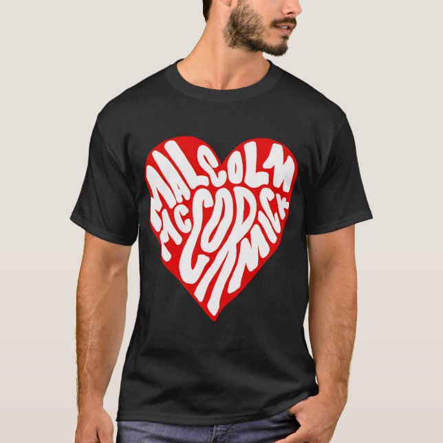 Camiseta Malcolm Mccormick Name (Frente)