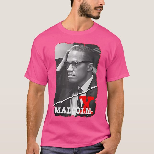 Camiseta Malcolm X_001 (Frente)