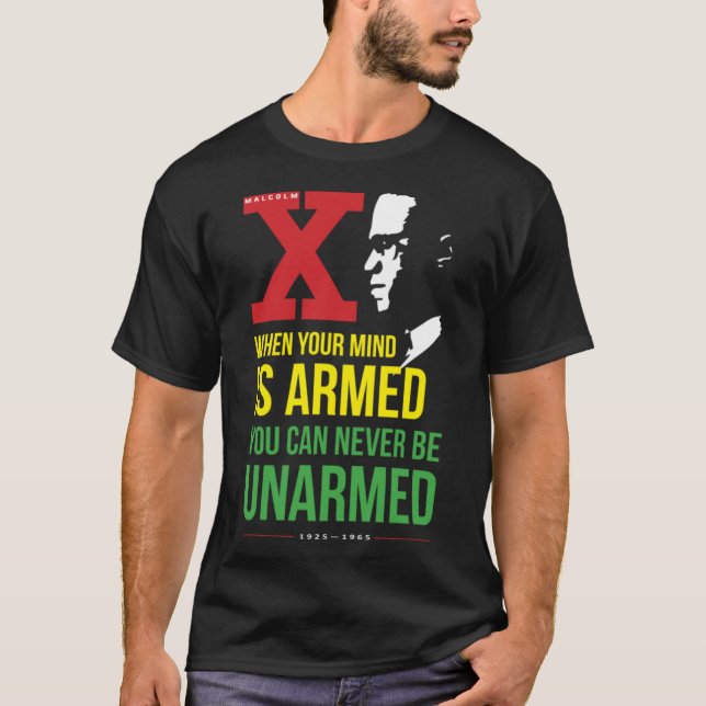 Camiseta Malcolm X Day Cote (Frente)
