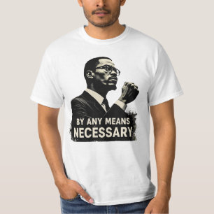 Camiseta Malcolm X Tribute Silhouette - Cotação inspiracion