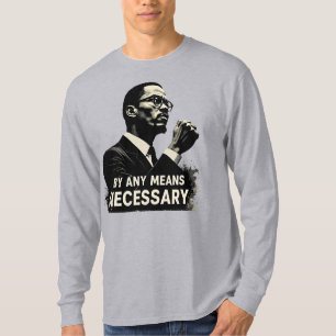 Camiseta Malcolm X Tribute Silhouette - Cotação inspiracion