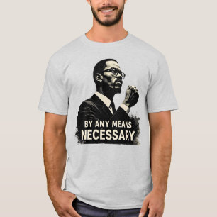 Camiseta Malcolm X Tribute Silhouette - Cotação inspiracion