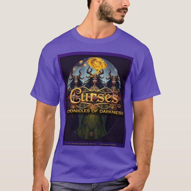 Camiseta Maldições  (Frente)