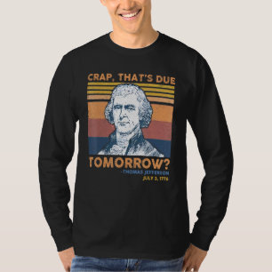 Camiseta Maldita Que Virá Amanhã Thomas Jefferson 4º De Ju