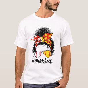 Camiseta Maldito Cabelo Africano Afro Mãe De Ambos Softball