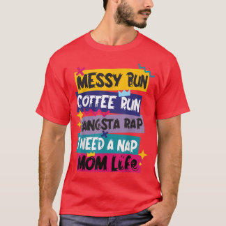 Camiseta Maldito Café Corra Gangsta Rap Preciso De Um Sonho
