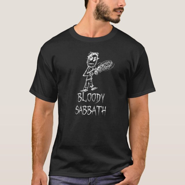 Camiseta Maldito Halloween Shabat Figurume 1 (Frente)