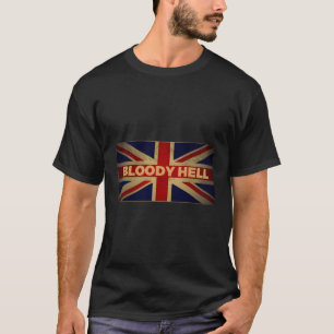 Camiseta Maldito Inferno Para Anglofilos Reino Unido Slang