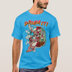 Camiseta “Maldito Seja!” Punk Rock Bunny Retro - Blink 182