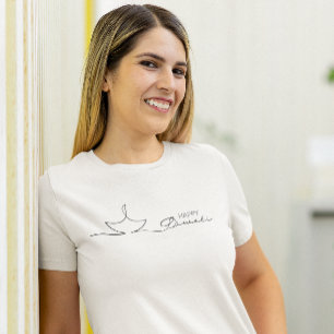 Camiseta Maldito transatlântico mínimo de Diwali