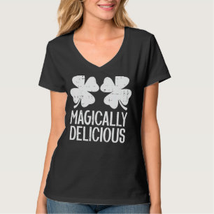 Camiseta Malditos Shamrocks Magicamente Deliciosos St Patri
