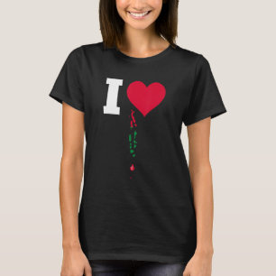 Camiseta Maldivas Flag para Maldivas I Love Maldives