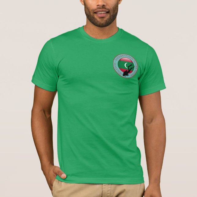 Camiseta Maldivas Scuba (Frente)