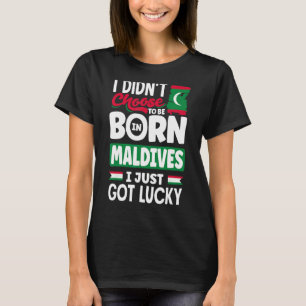Camiseta Maldivian Maldivas Bandeira Maldiviana Eu Acabei D