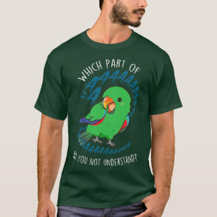 Camiseta Male Eclectus Parrot Aaaa