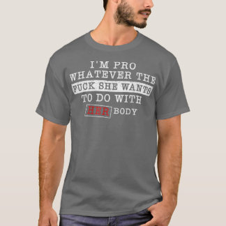 Camiseta Male FeministPro Choice Reproductive Rights Femini