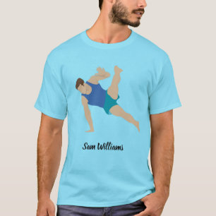 Camiseta Male Gymnast