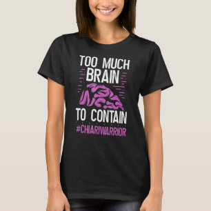 Camiseta Malformação Chiari Sensibilização Demasiado Cérebr