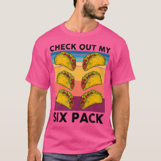 Camiseta malhação 6 Taco Engraçado Comida mexicana Amantes