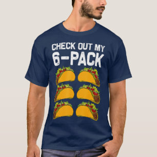Camiseta malhação 6 Taco Engraçado Malhação Mexicana Gym Ta