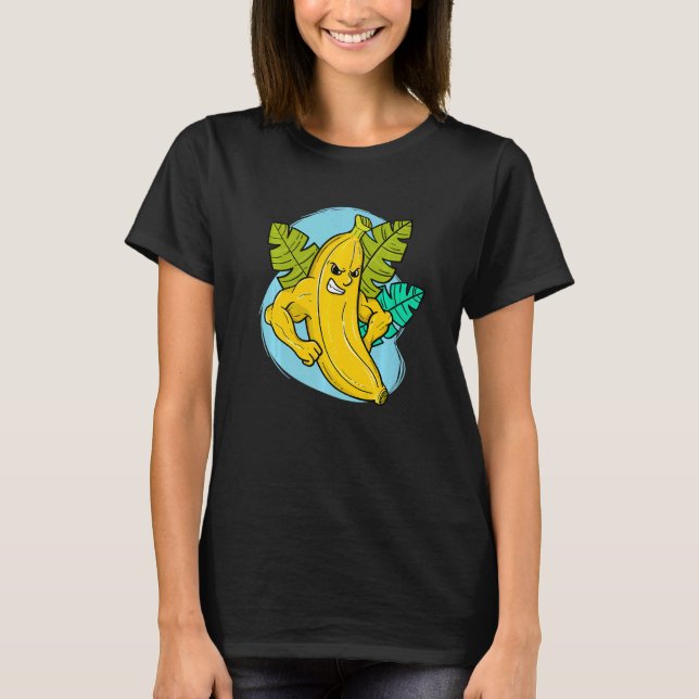 Camiseta Malhação Bananas Gym Bodybuilder (Frente)
