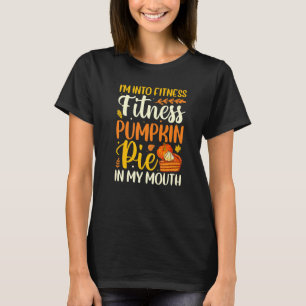Camiseta Malhação de Ação de Graças Pumpkin Pie Amizade