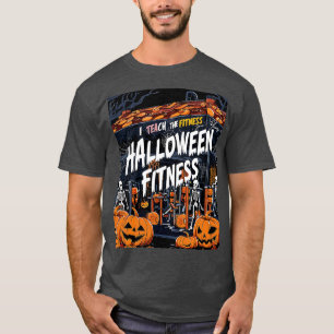 Camiseta Malhação de Dia de as Bruxas engraçado de ginástic