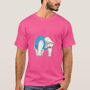 Camiseta Malhação de Execução do Urso Polar