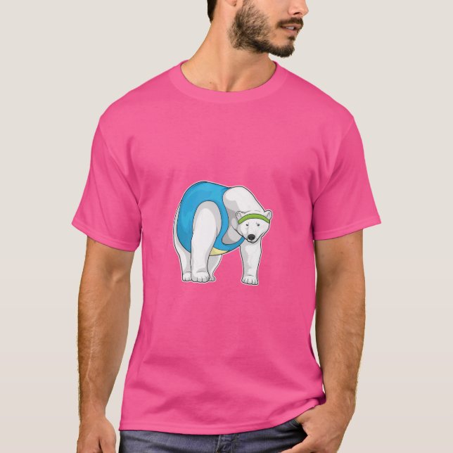 Camiseta Malhação de Execução do Urso Polar (Frente)