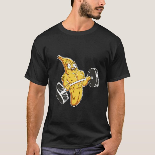 Camiseta Malhação de Gym Peso da Formação de Levantamento d (Frente)