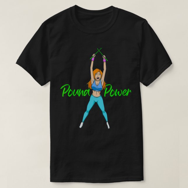 Camiseta Malhação de libra de potência (Frente do Design)